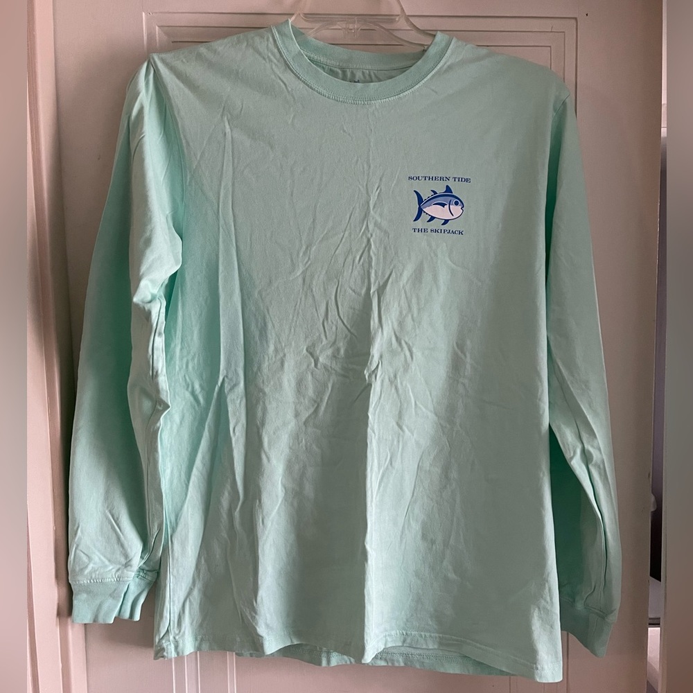 Men’s Southern Tide “The Skipjack” Long Sleeve Tee, size L